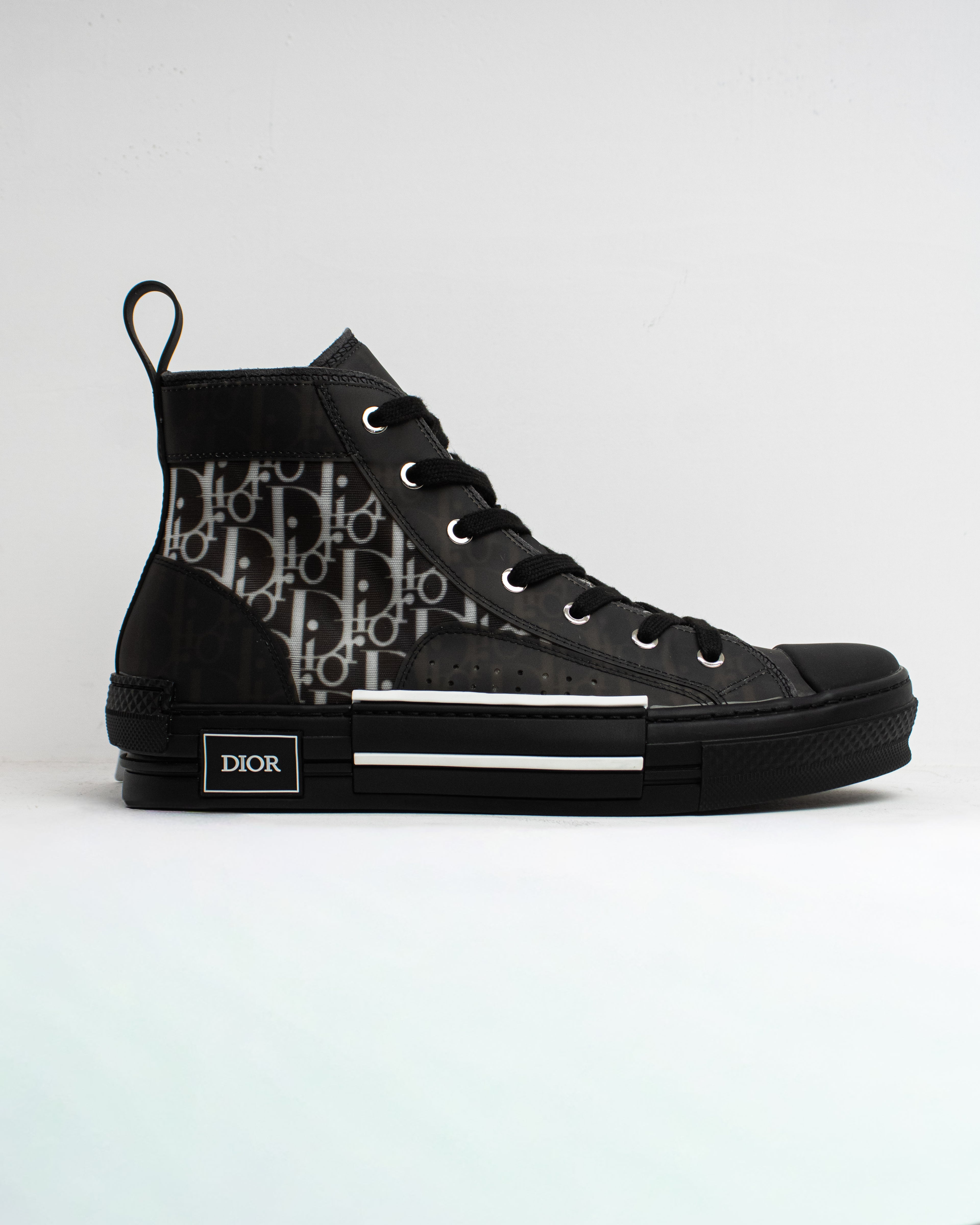 DIOR B23 OBLIQUA LONA BLACK