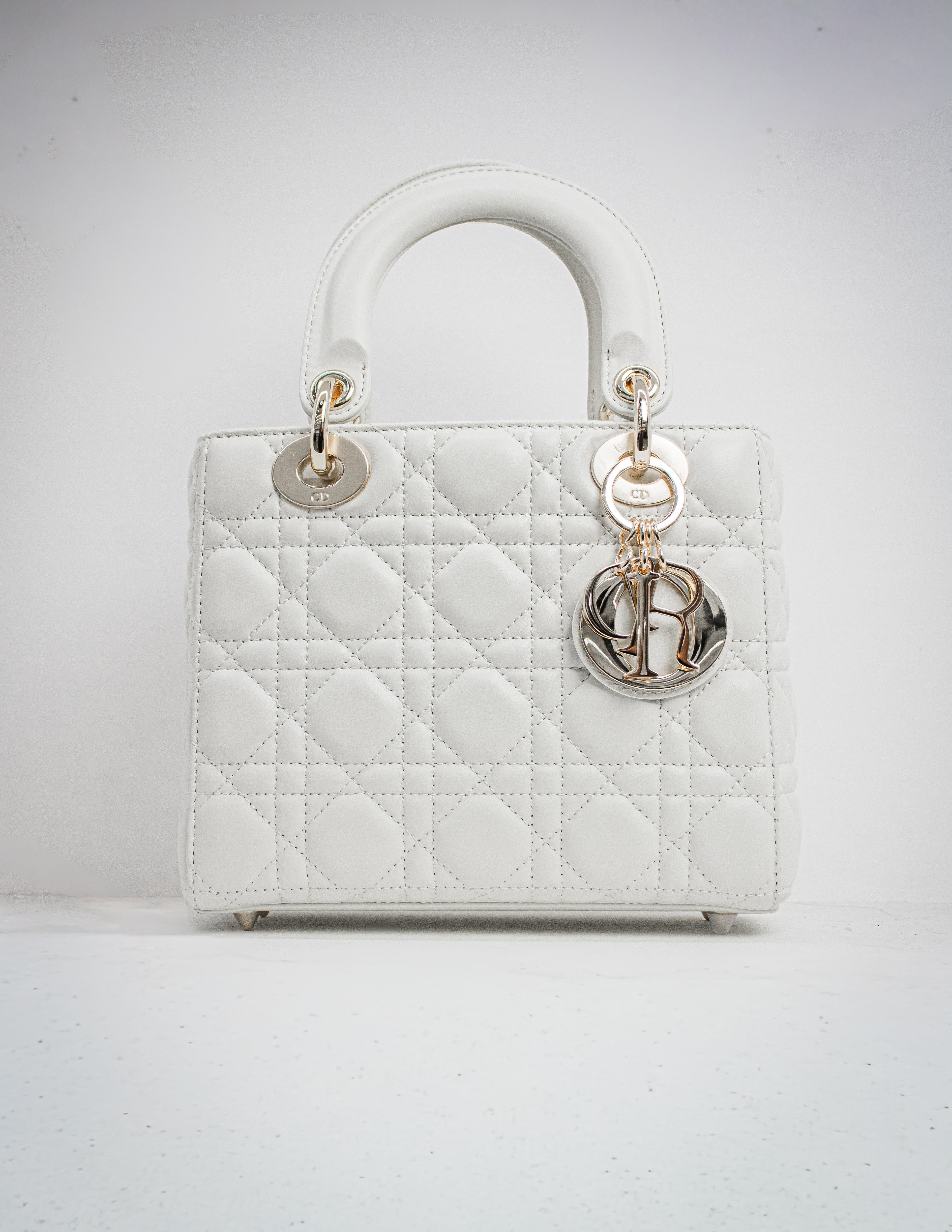 BOLSO LADY DIOR MEDIANA CONNAGE LATTE
