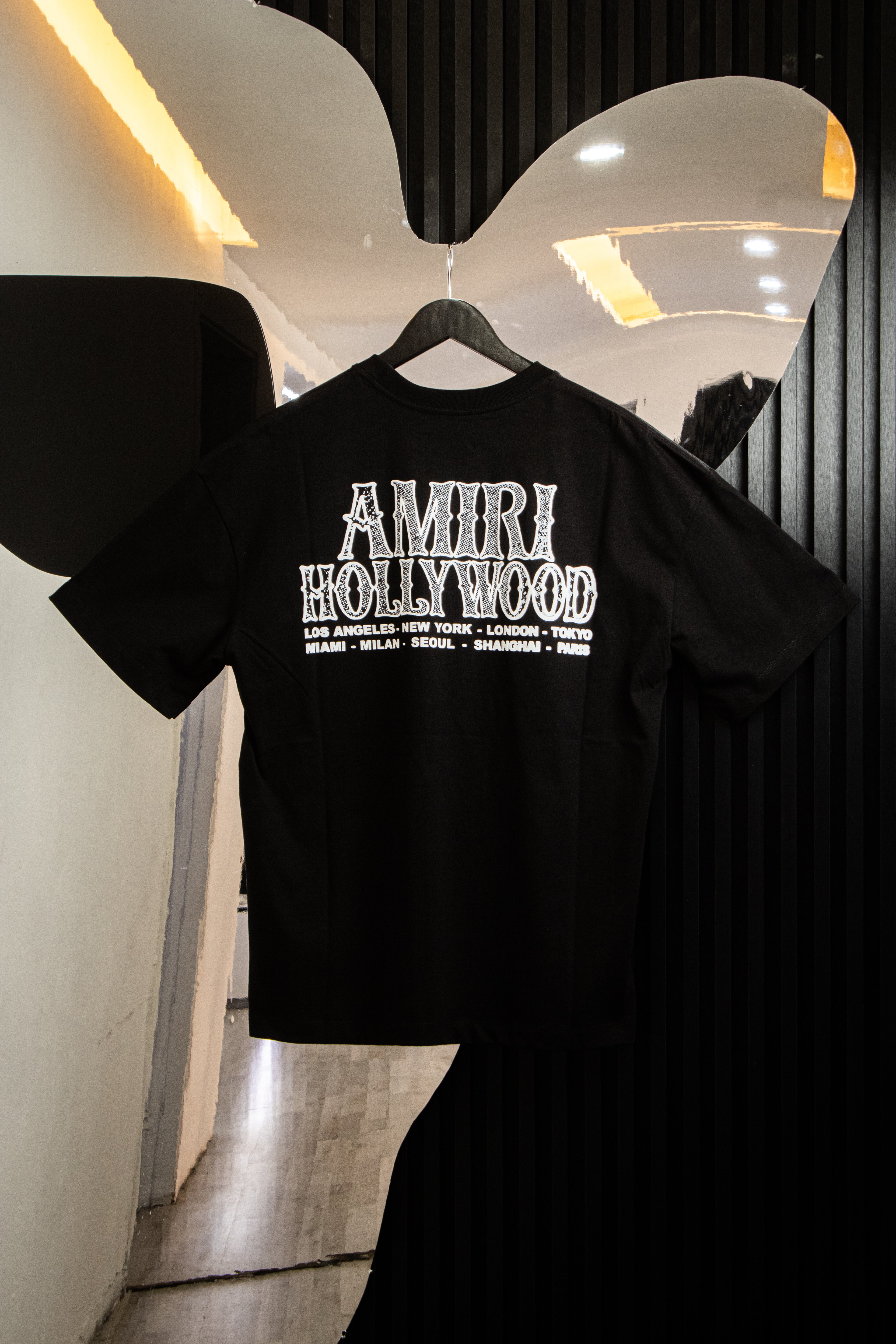 PLAYERA AMIRI HOLLYWOOD